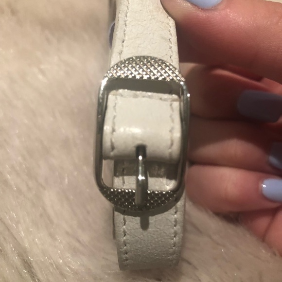 White Balenciaga Wrap Bracelet - Picture 3 of 4